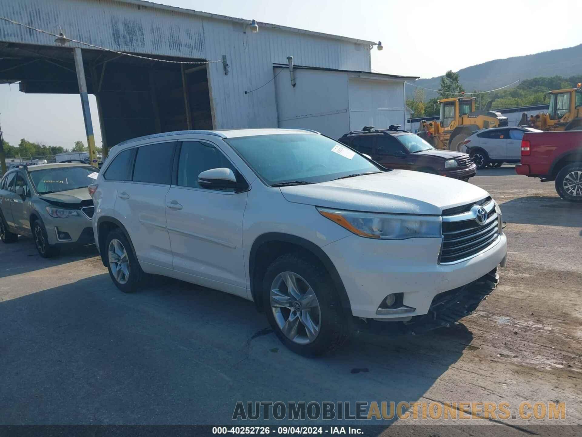 5TDDKRFH7GS291178 TOYOTA HIGHLANDER 2016