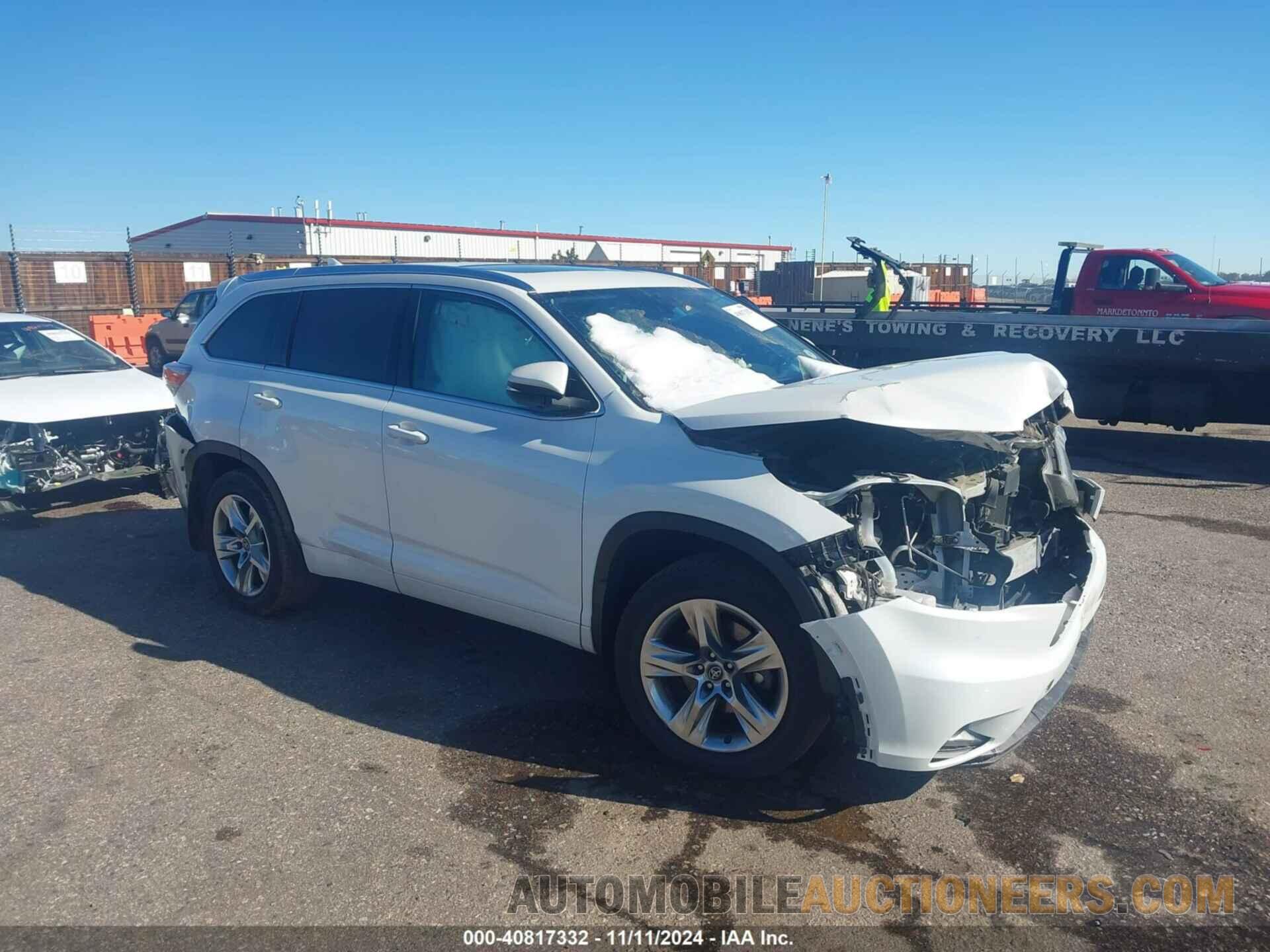 5TDDKRFH7GS292704 TOYOTA HIGHLANDER 2016