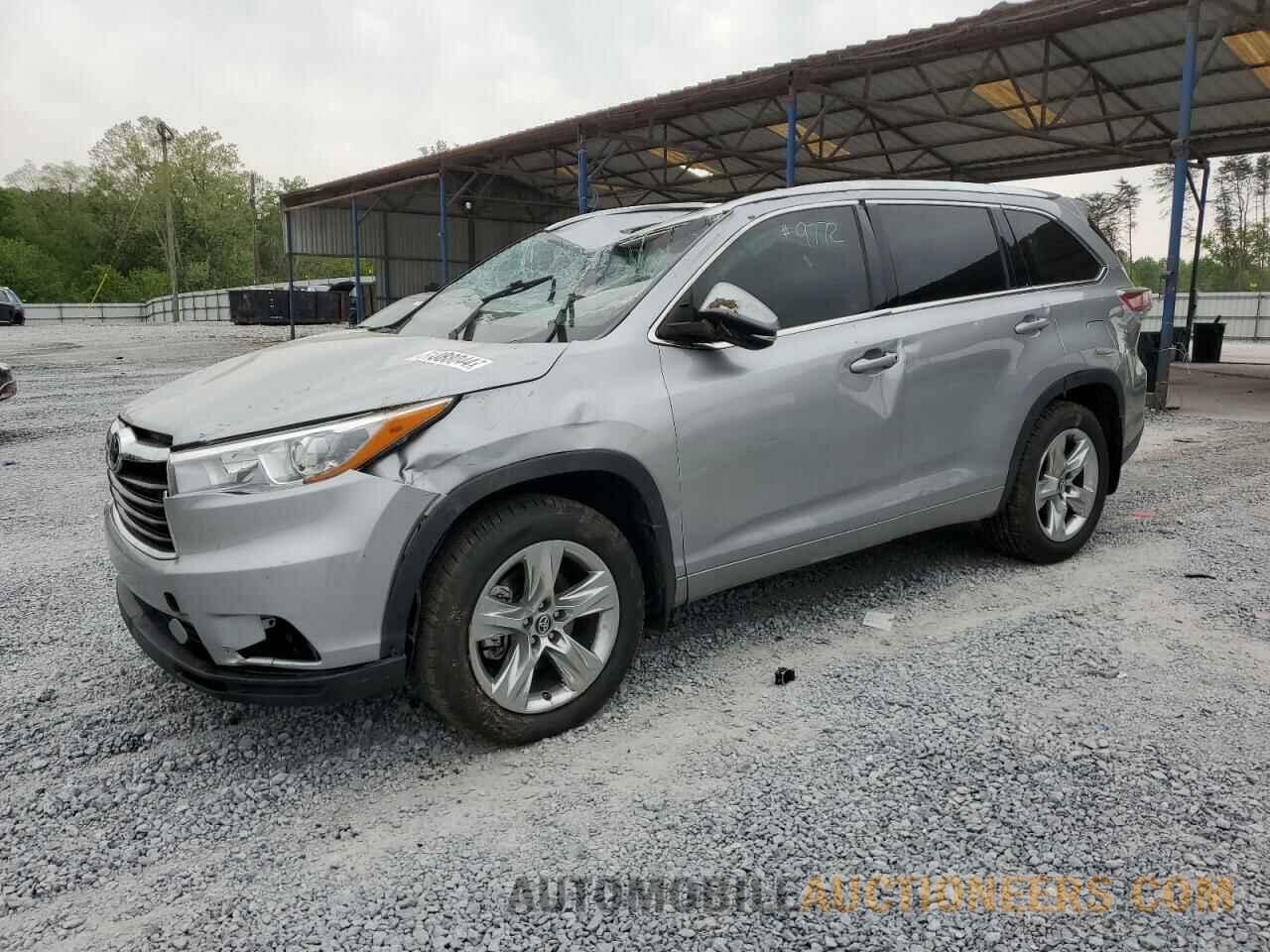 5TDDKRFH7GS319772 TOYOTA HIGHLANDER 2016