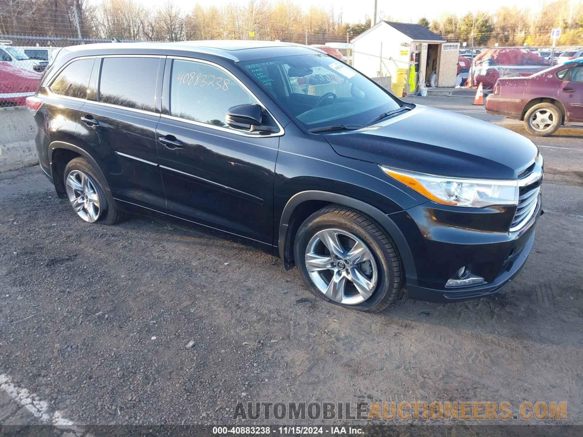 5TDDKRFH7GS321005 TOYOTA HIGHLANDER 2016