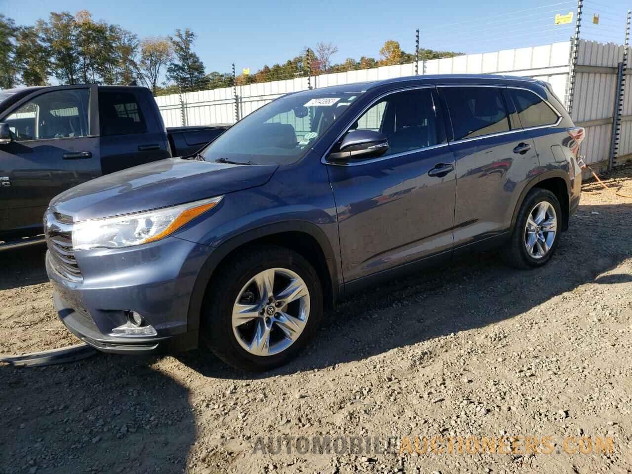 5TDDKRFH7GS348379 TOYOTA HIGHLANDER 2016