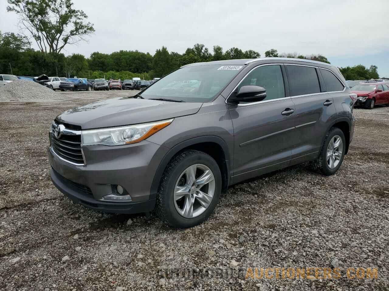 5TDDKRFH8F2095197 TOYOTA HIGHLANDER 2015