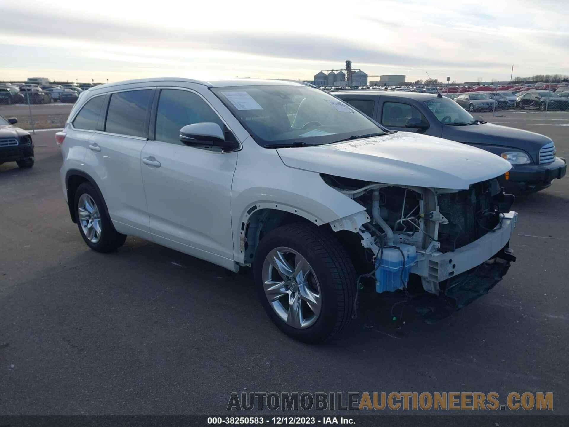 5TDDKRFH8FS072292 TOYOTA HIGHLANDER 2015