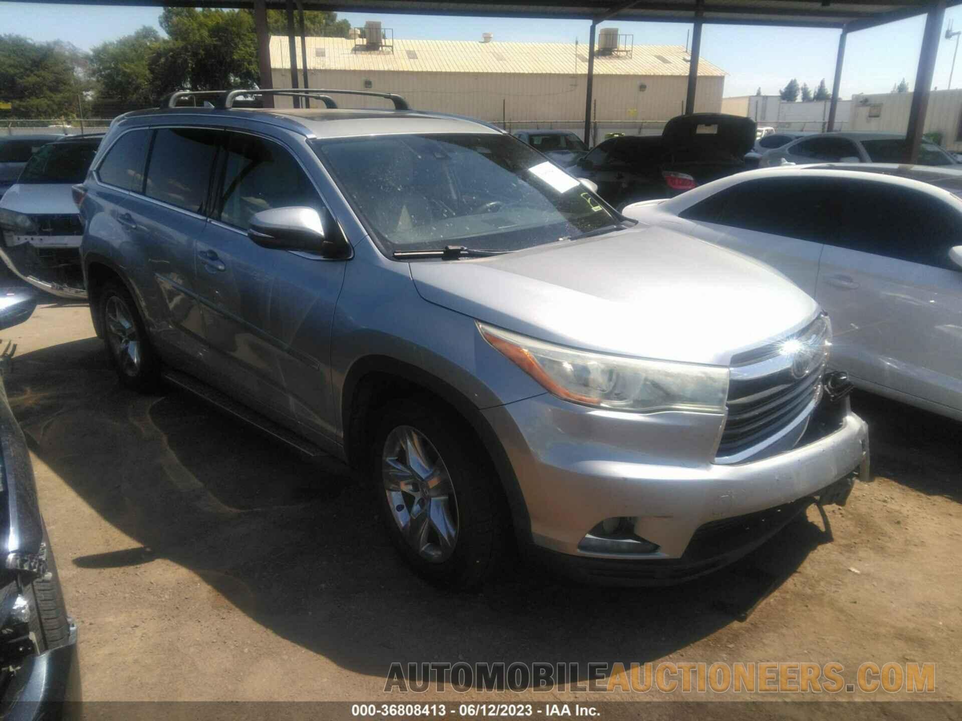 5TDDKRFH8FS073345 TOYOTA HIGHLANDER 2015