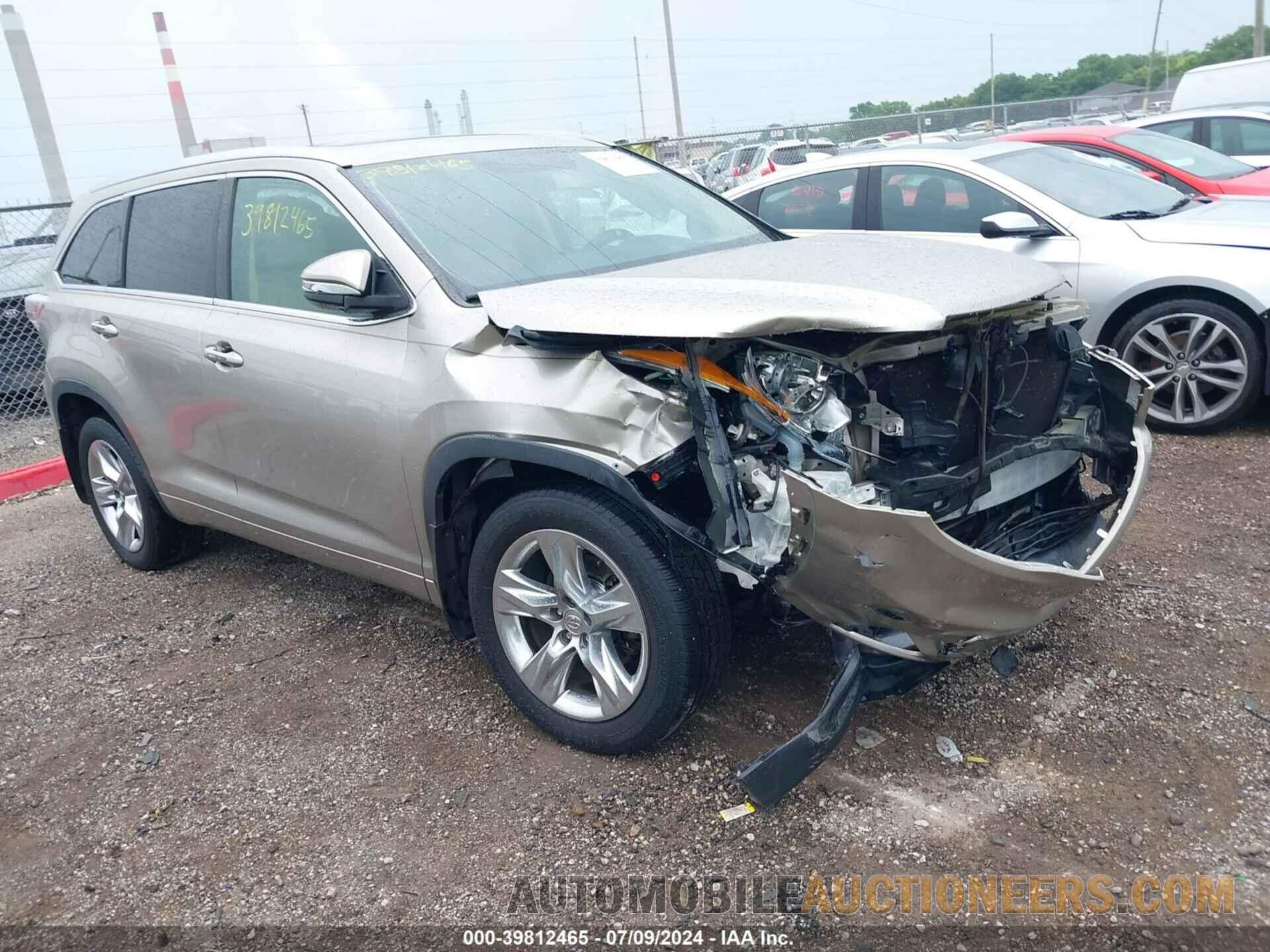 5TDDKRFH8FS076391 TOYOTA HIGHLANDER 2015