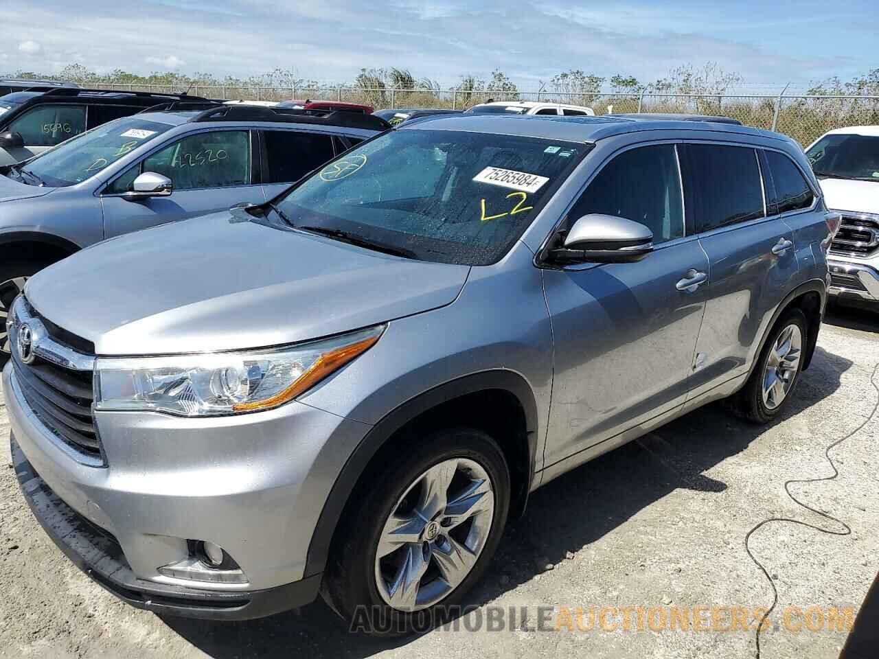 5TDDKRFH8FS077024 TOYOTA HIGHLANDER 2015