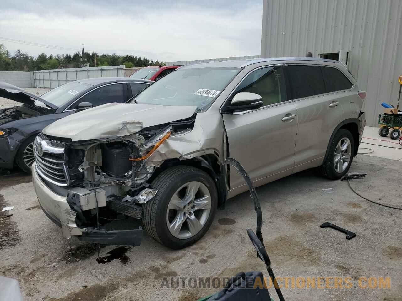 5TDDKRFH8FS082837 TOYOTA HIGHLANDER 2015