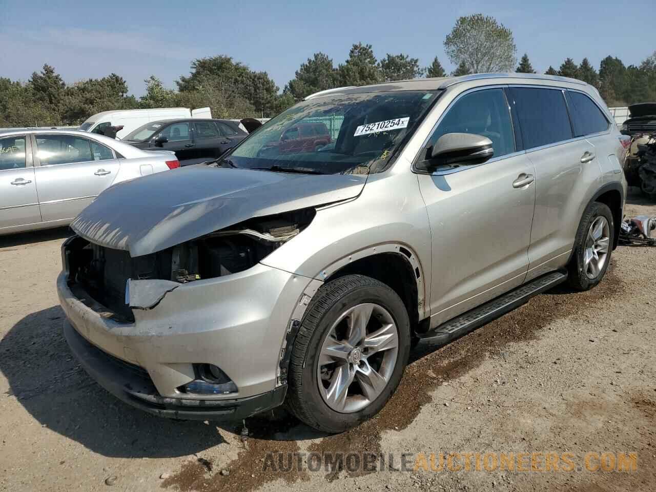 5TDDKRFH8FS096852 TOYOTA HIGHLANDER 2015