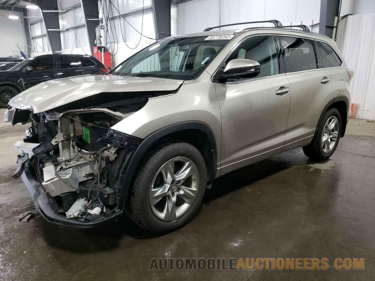 5TDDKRFH8FS115982 TOYOTA HIGHLANDER 2015