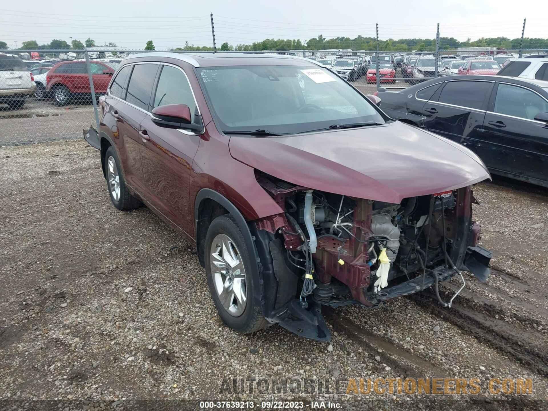 5TDDKRFH8FS119868 TOYOTA HIGHLANDER 2015