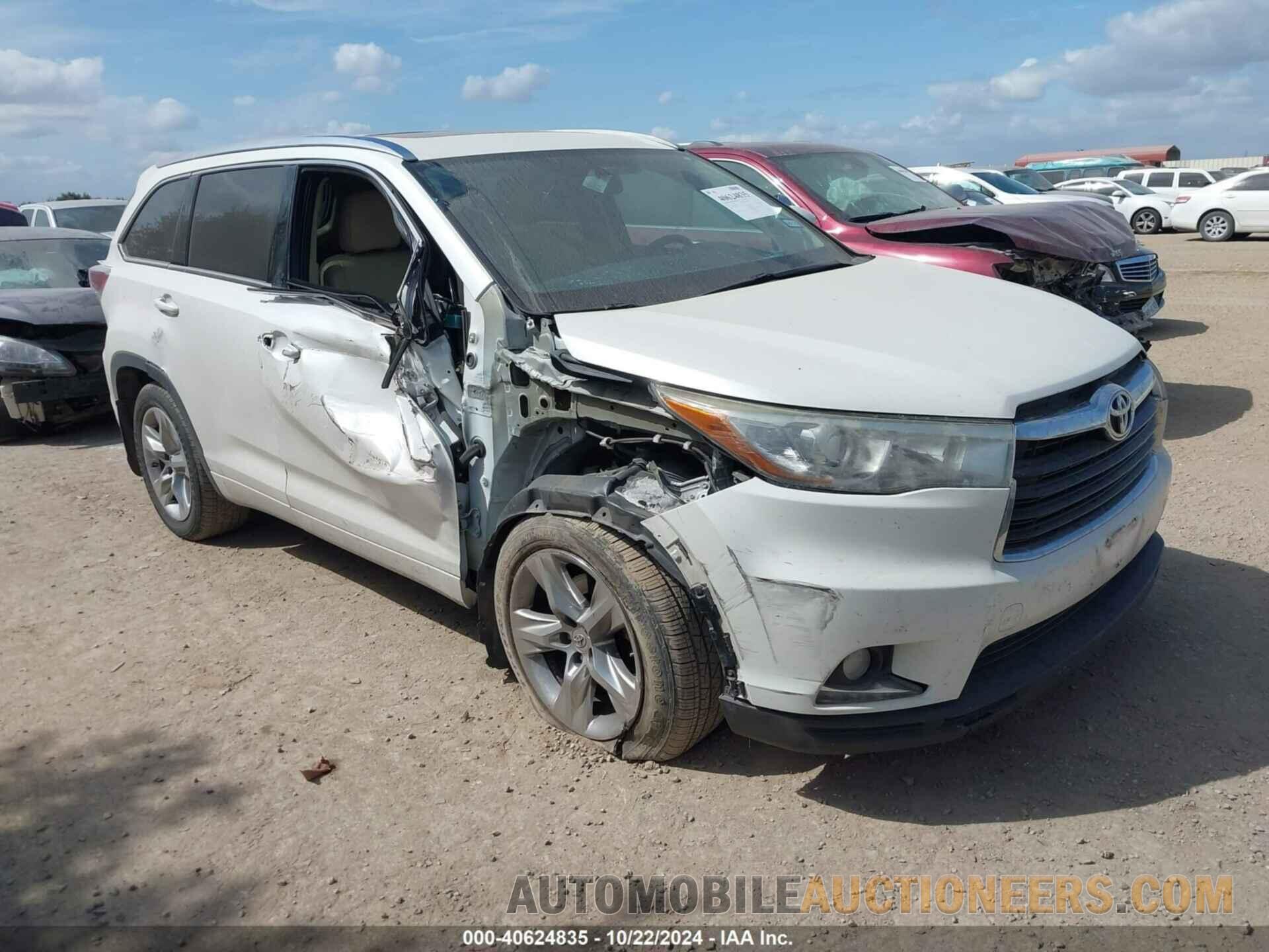 5TDDKRFH8FS130756 TOYOTA HIGHLANDER 2015