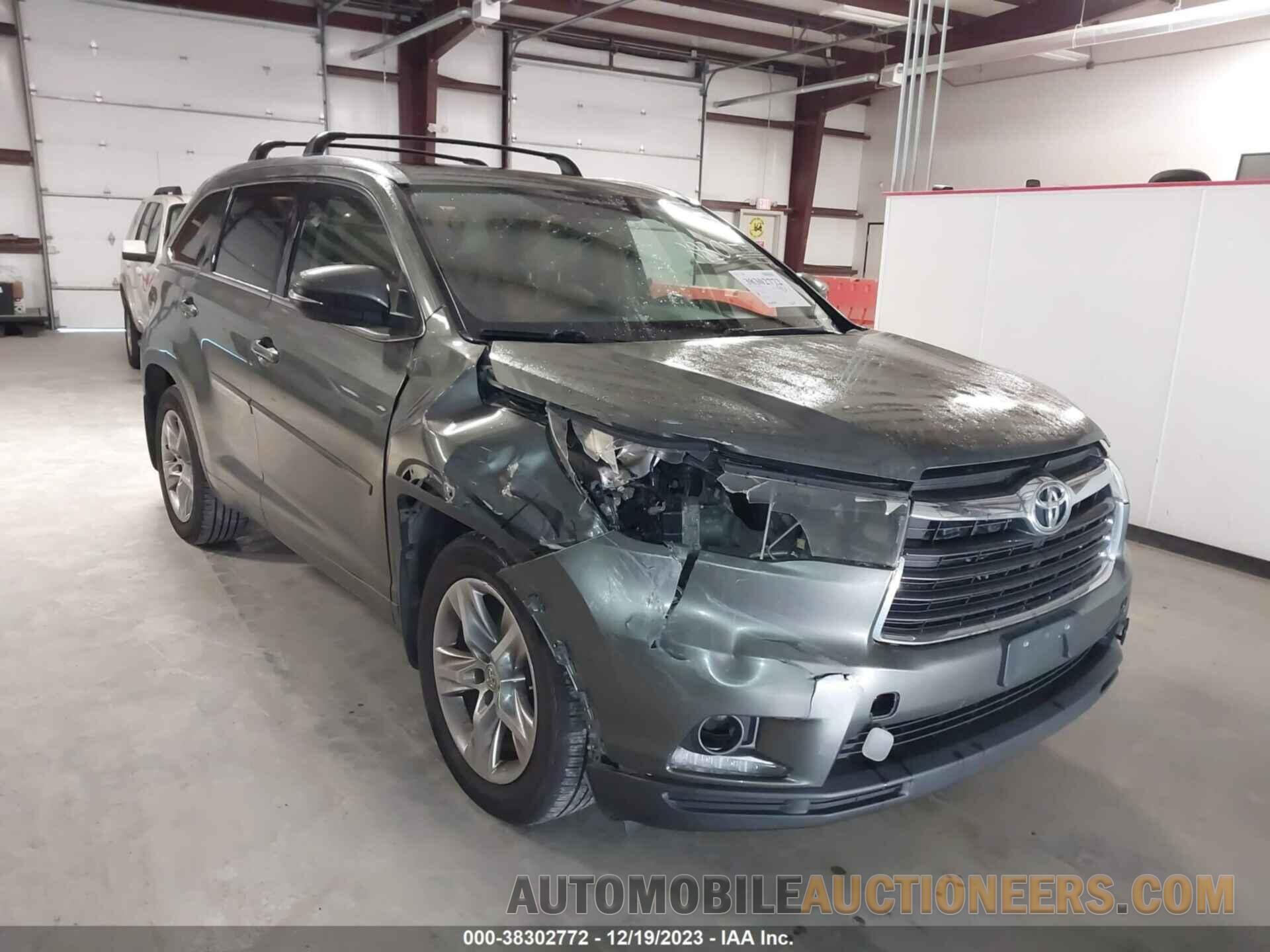 5TDDKRFH8FS149632 TOYOTA HIGHLANDER 2015