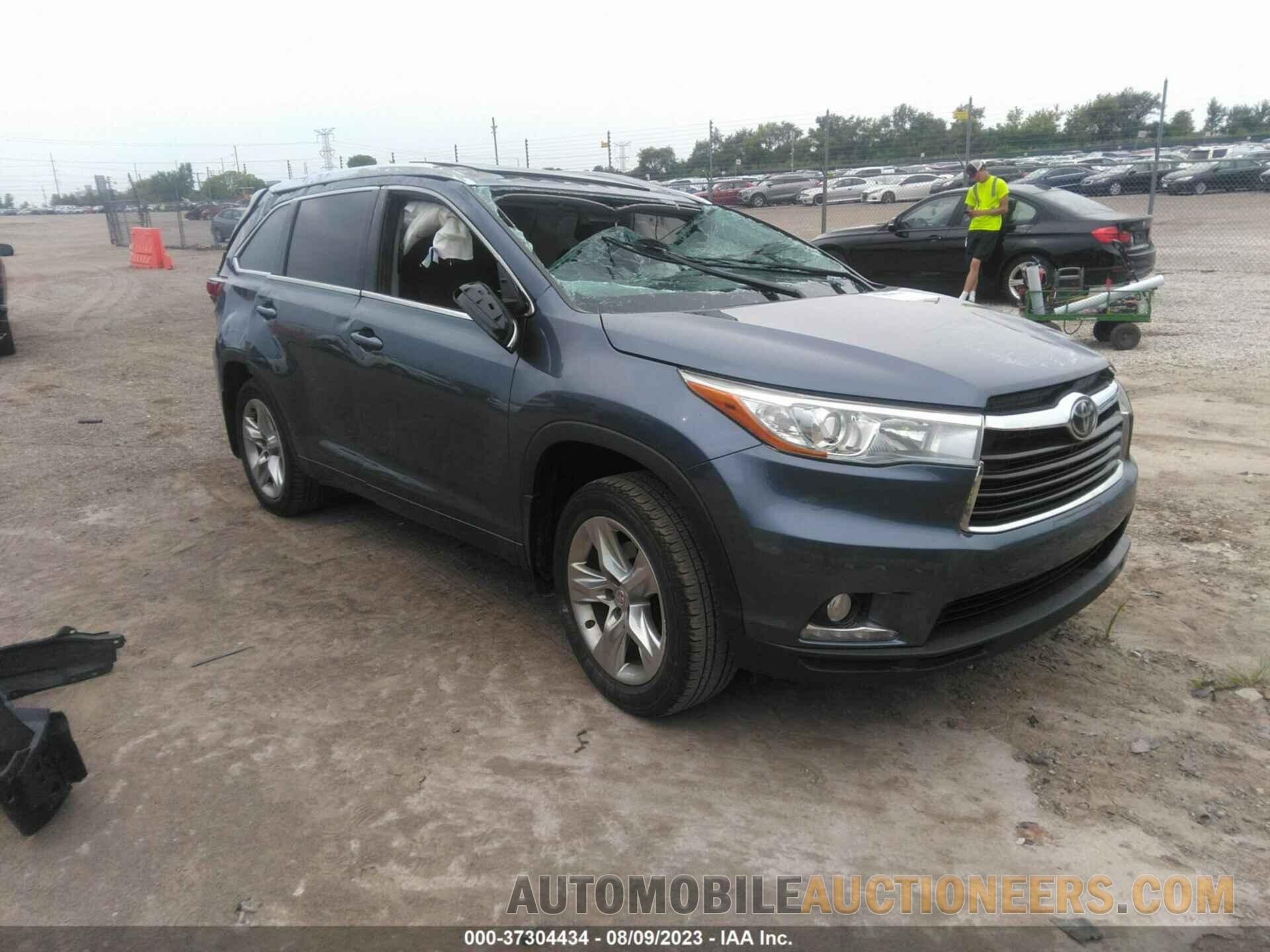 5TDDKRFH8FS150134 TOYOTA HIGHLANDER 2015