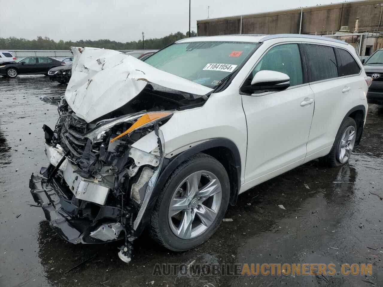 5TDDKRFH8FS156256 TOYOTA HIGHLANDER 2015