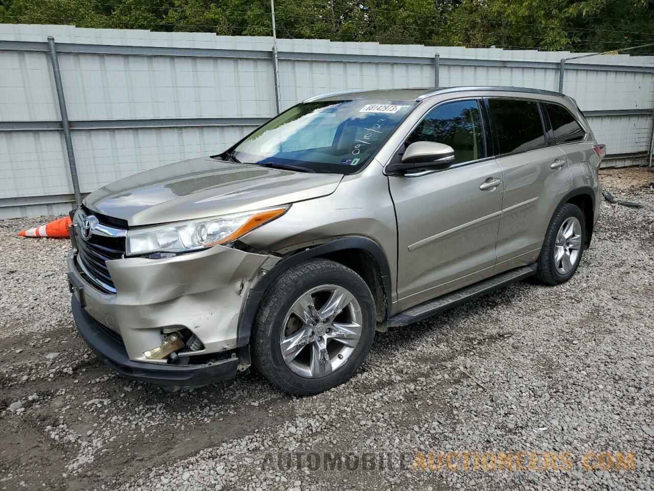 5TDDKRFH8FS162977 TOYOTA HIGHLANDER 2015