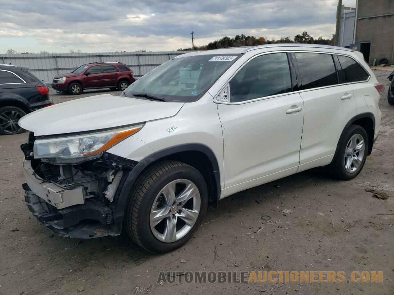 5TDDKRFH8FS165653 TOYOTA HIGHLANDER 2015