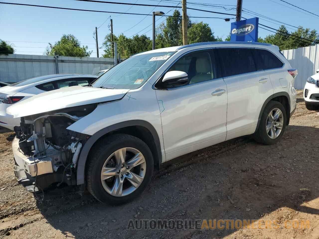 5TDDKRFH8FS183196 TOYOTA HIGHLANDER 2015