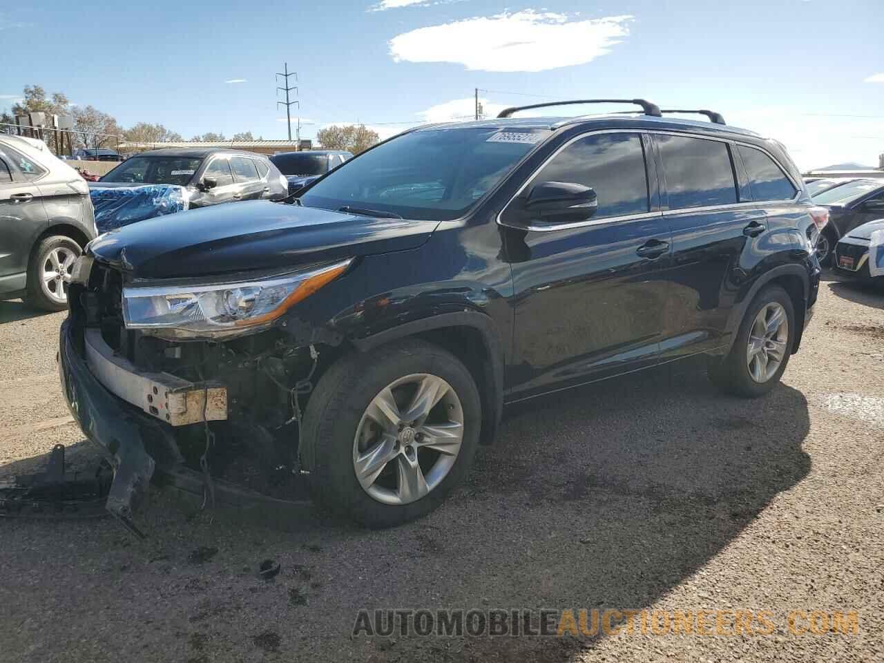 5TDDKRFH8FS187507 TOYOTA HIGHLANDER 2015