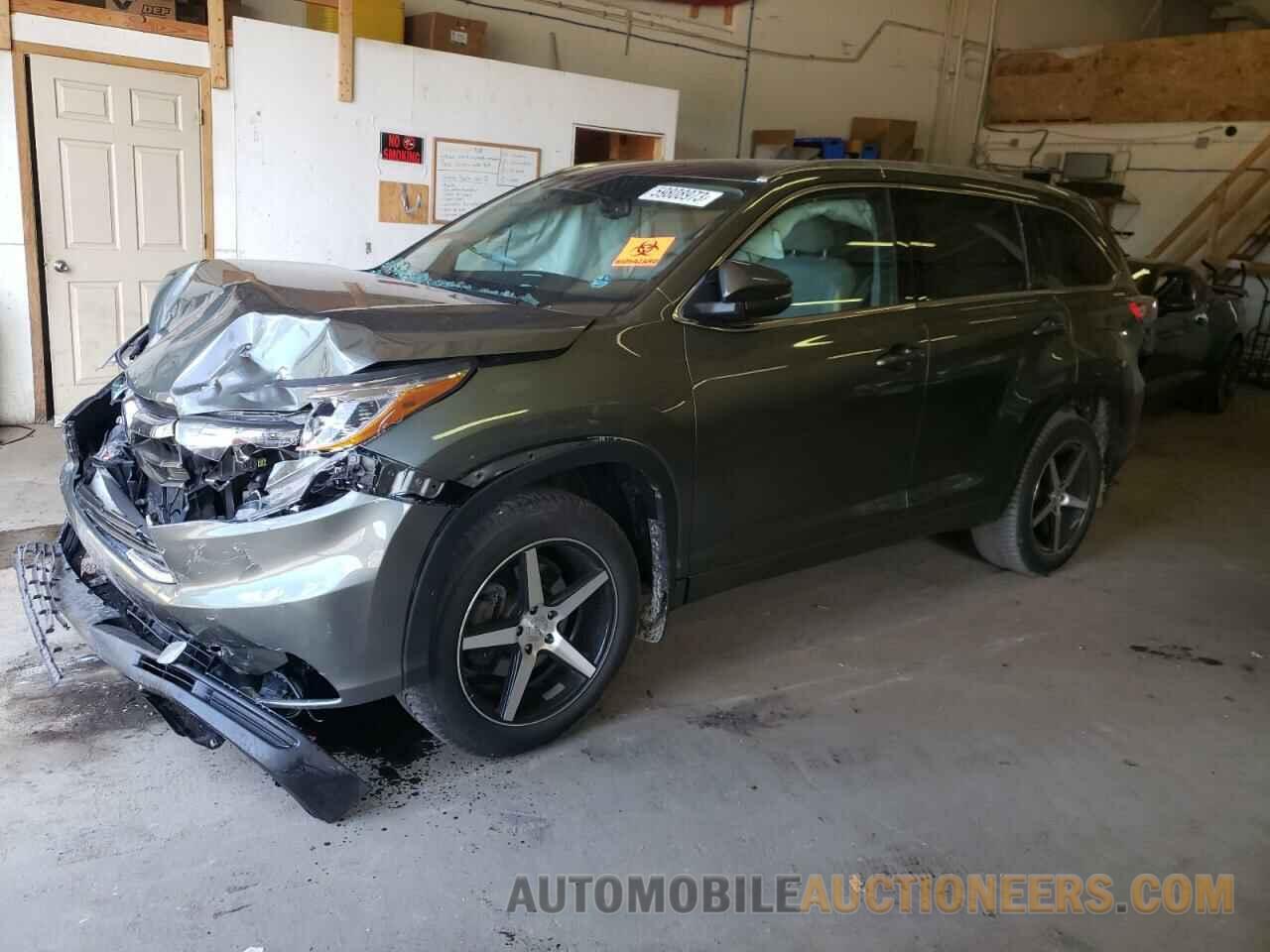 5TDDKRFH8FS189130 TOYOTA HIGHLANDER 2015