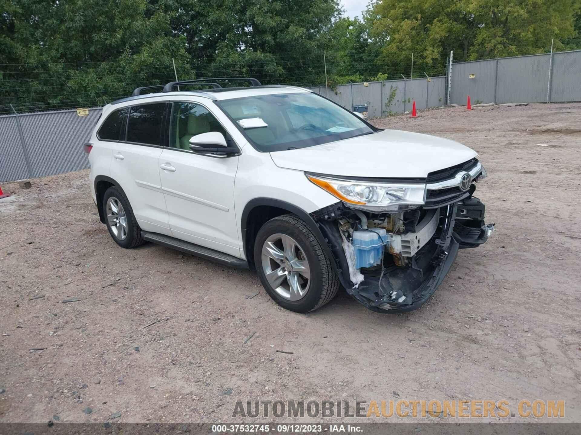 5TDDKRFH8FS220747 TOYOTA HIGHLANDER 2015