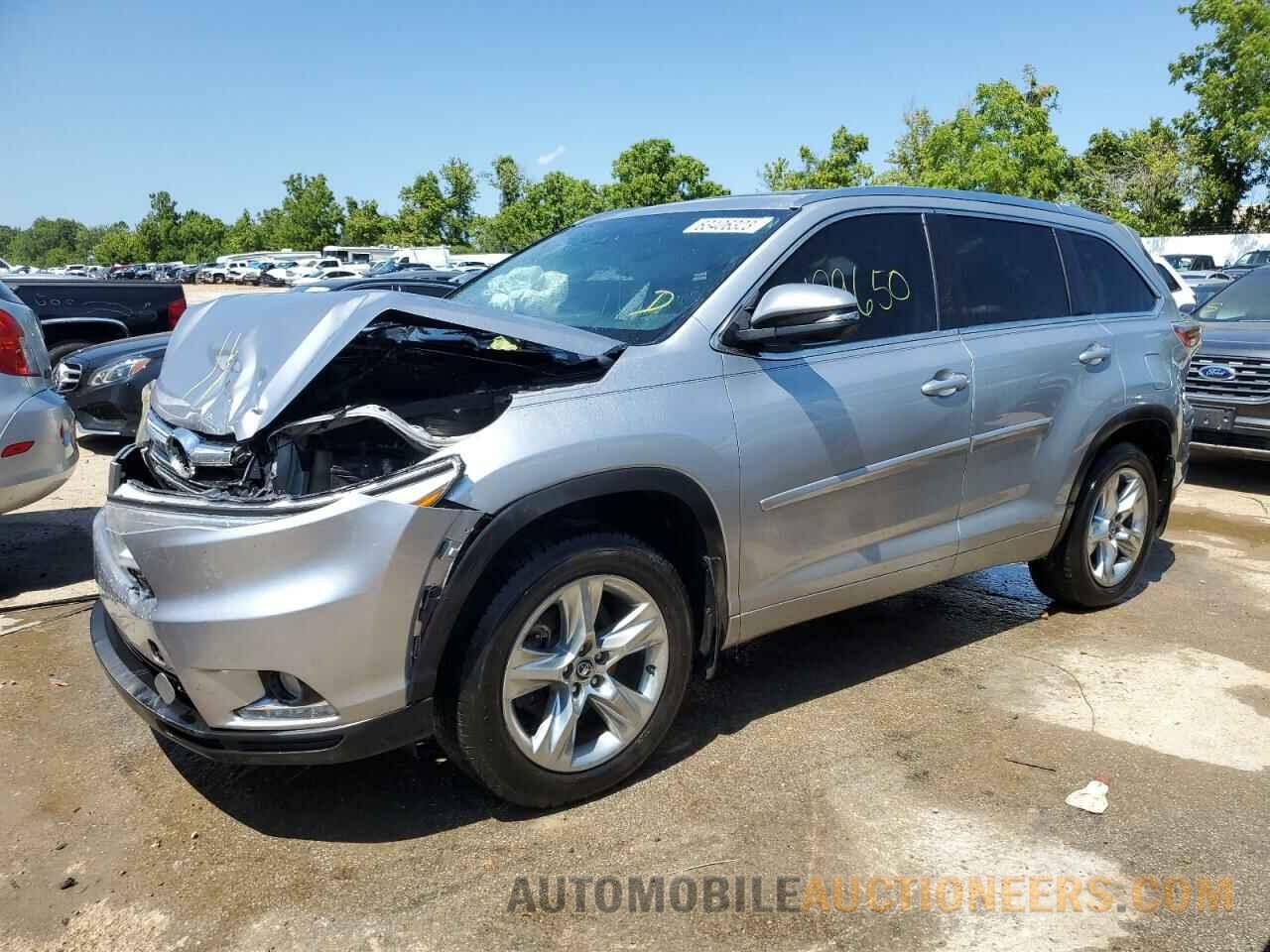 5TDDKRFH8GS233886 TOYOTA HIGHLANDER 2016