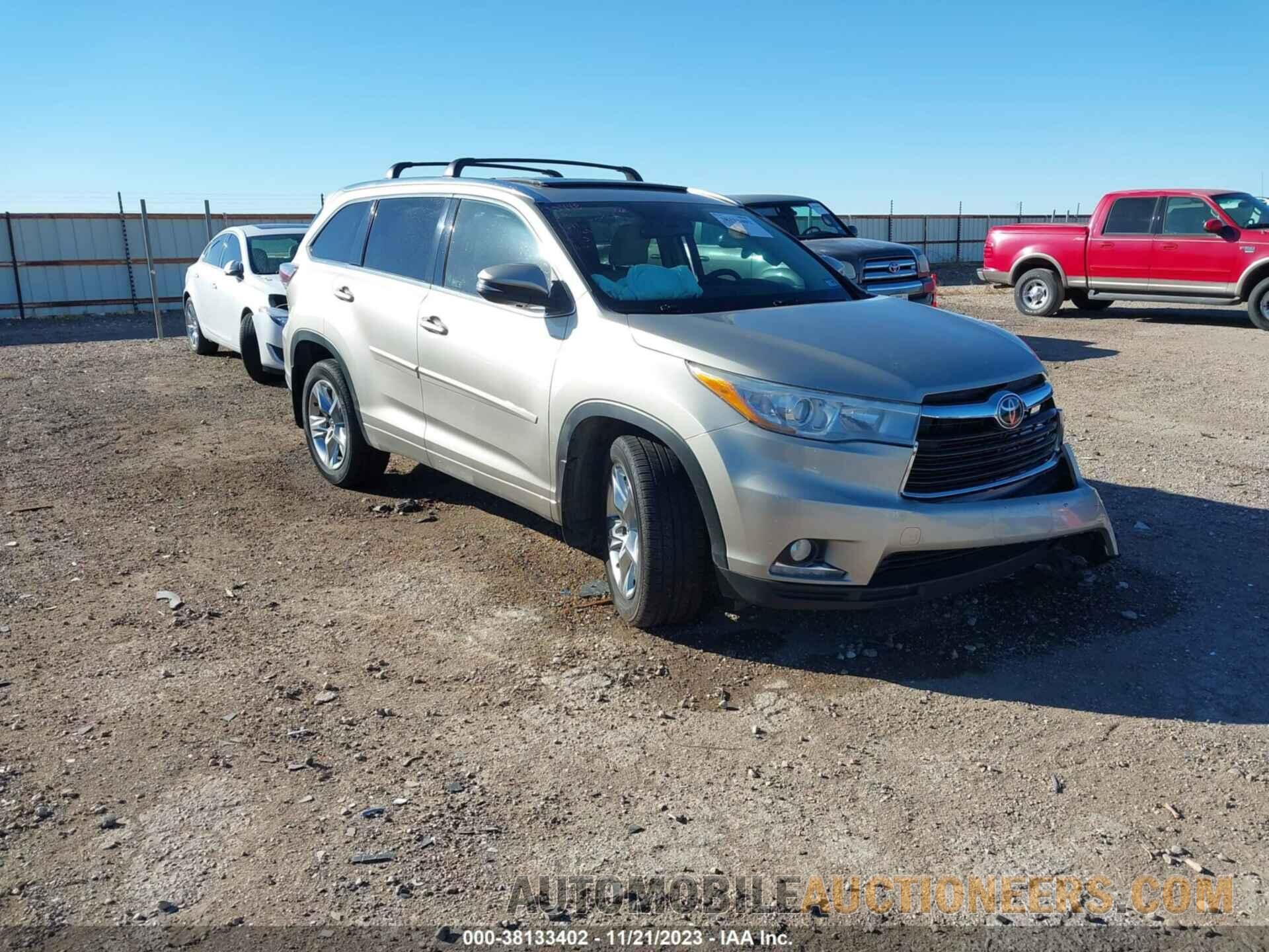 5TDDKRFH8GS236299 TOYOTA HIGHLANDER 2016