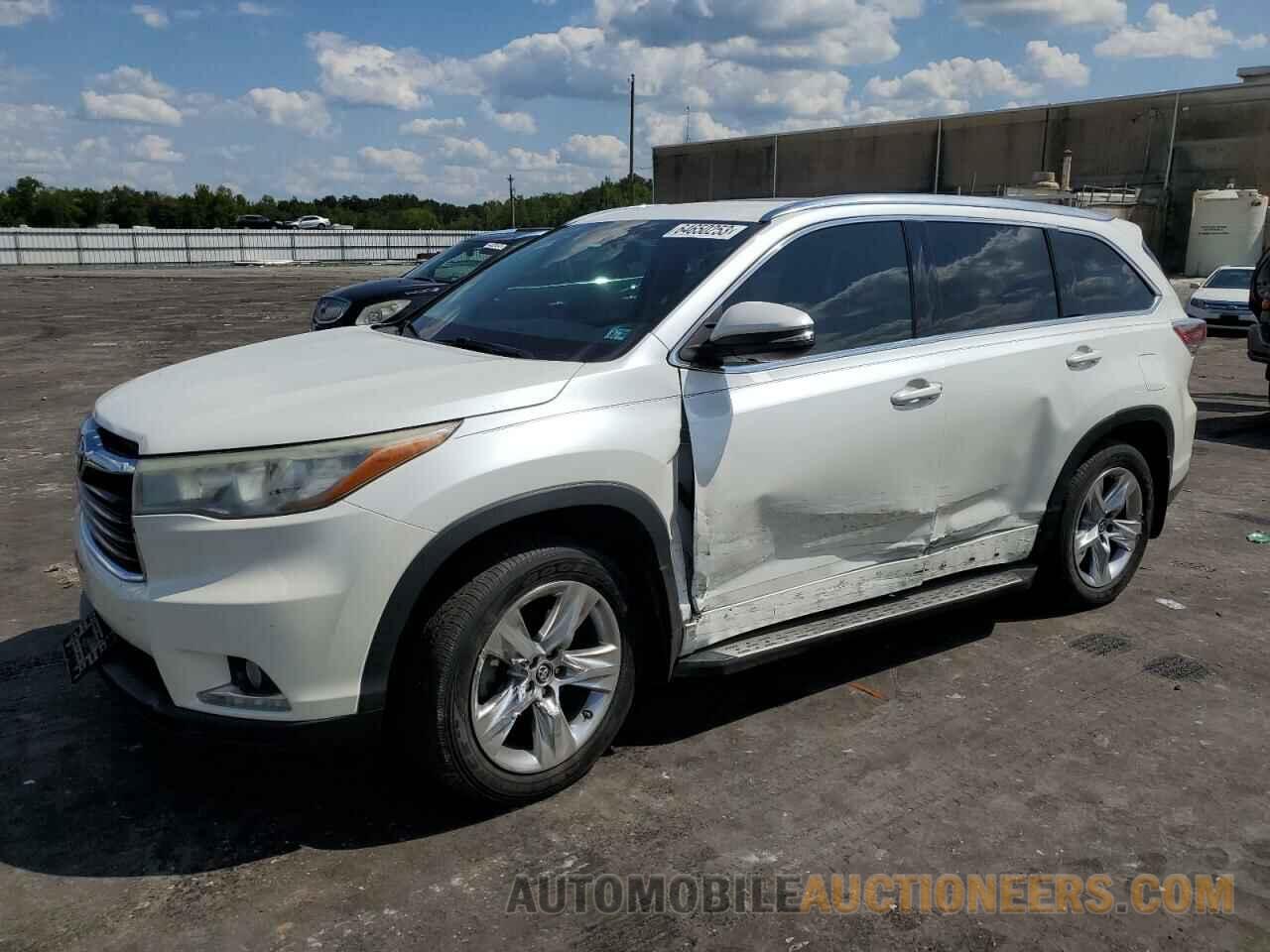 5TDDKRFH8GS243284 TOYOTA HIGHLANDER 2016