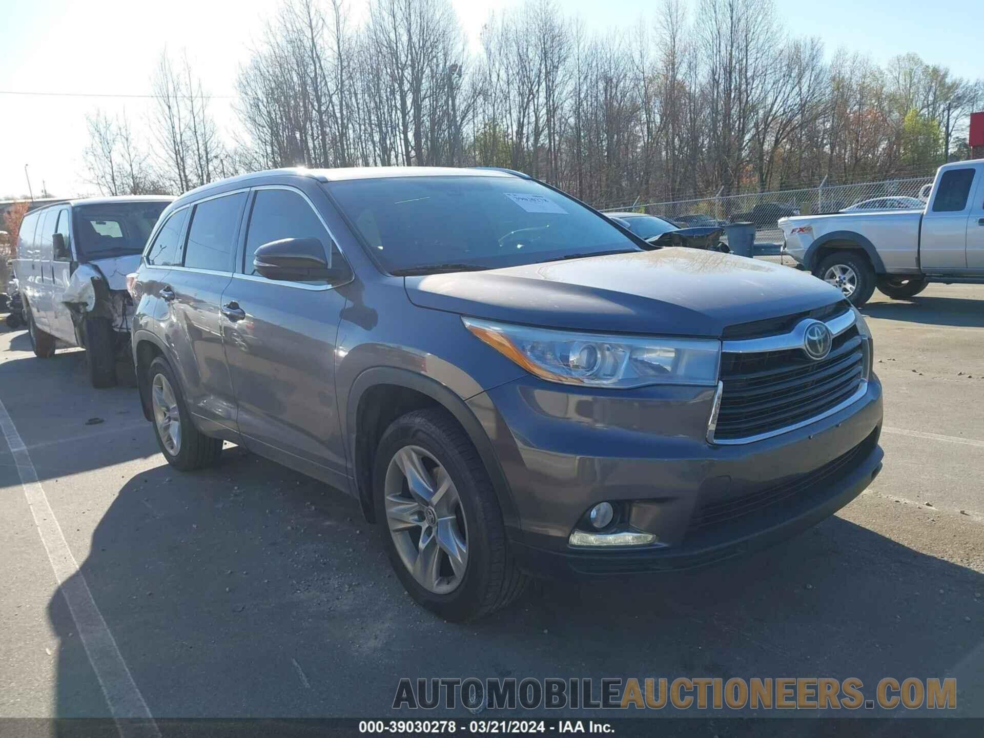 5TDDKRFH8GS268718 TOYOTA HIGHLANDER 2016