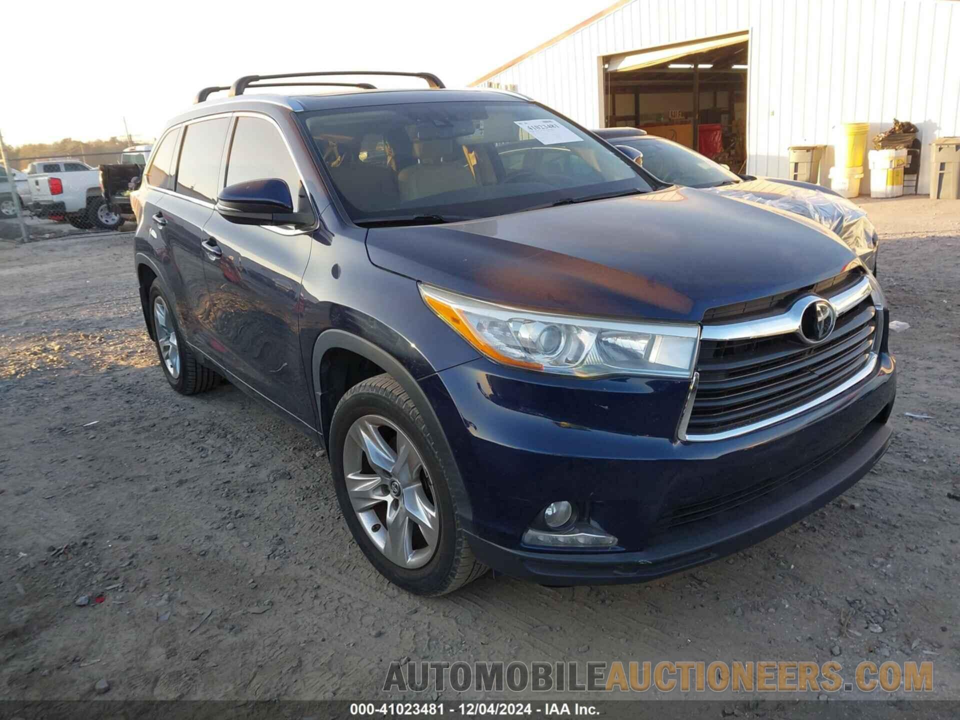 5TDDKRFH8GS275569 TOYOTA HIGHLANDER 2016