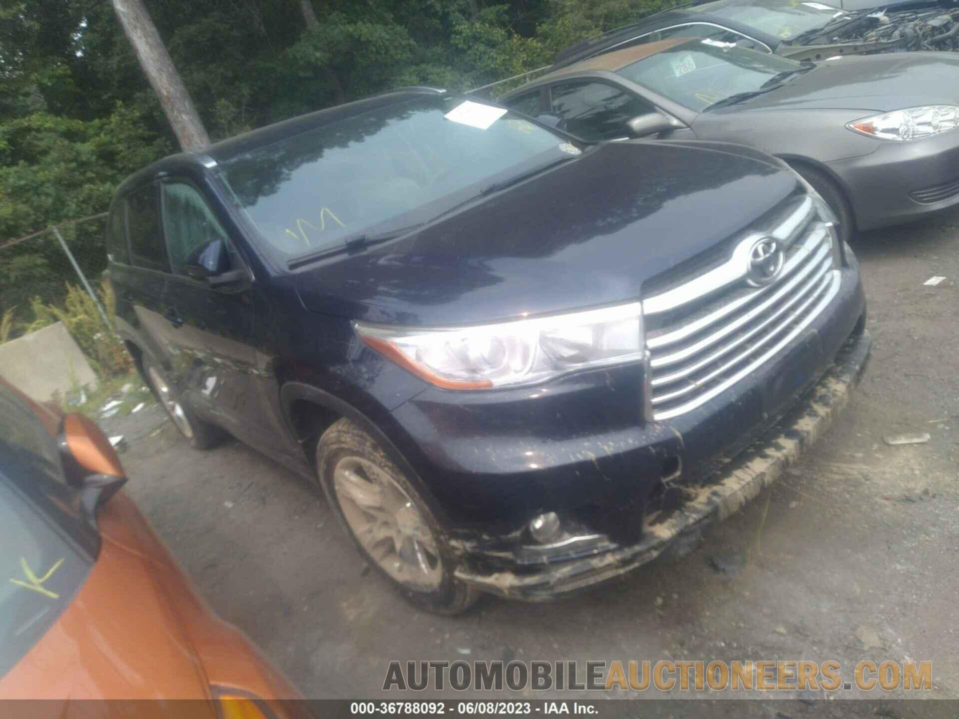 5TDDKRFH8GS300177 TOYOTA HIGHLANDER 2016