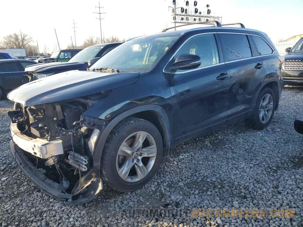 5TDDKRFH8GS309171 TOYOTA HIGHLANDER 2016