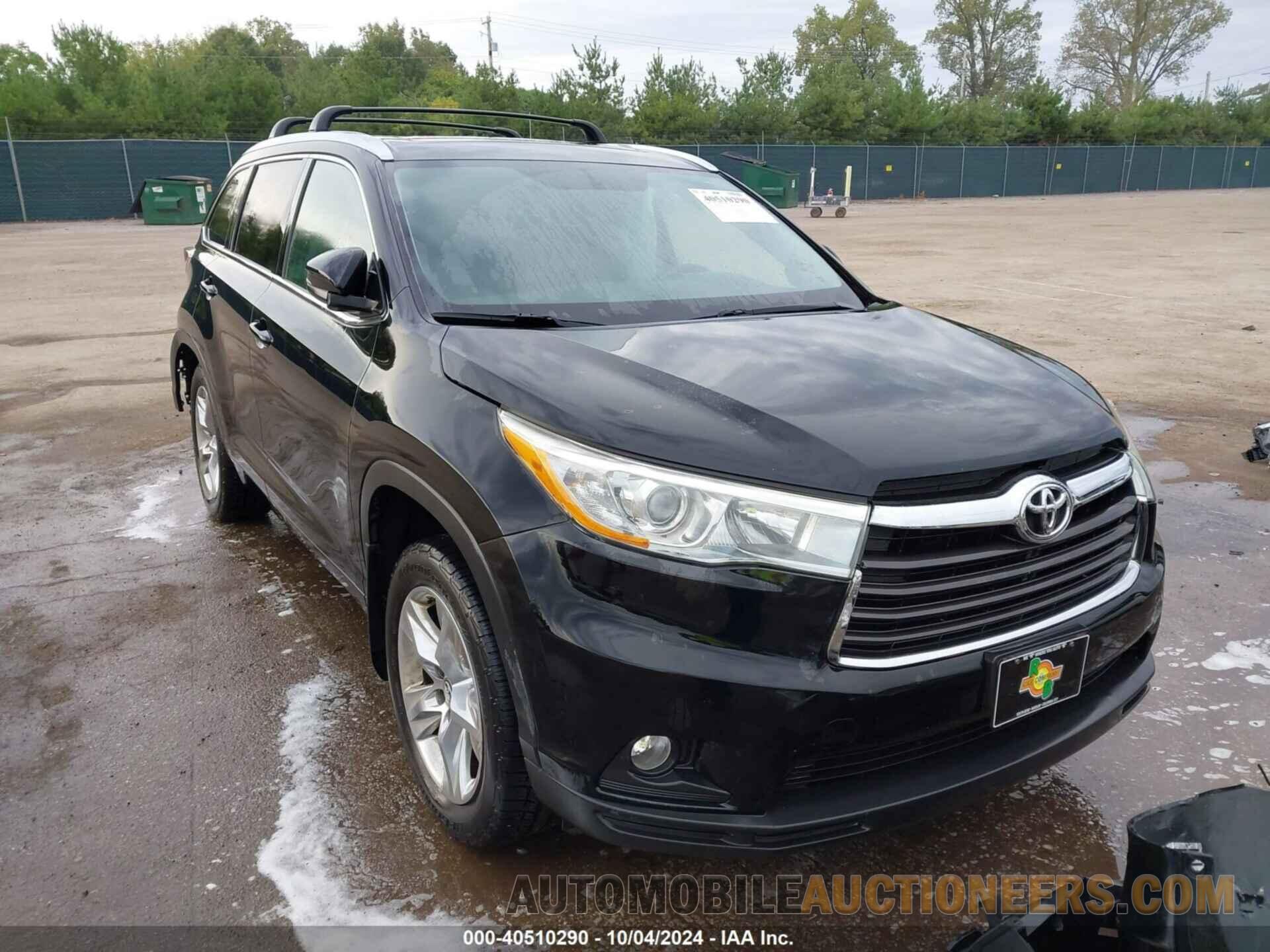 5TDDKRFH8GS310806 TOYOTA HIGHLANDER 2016