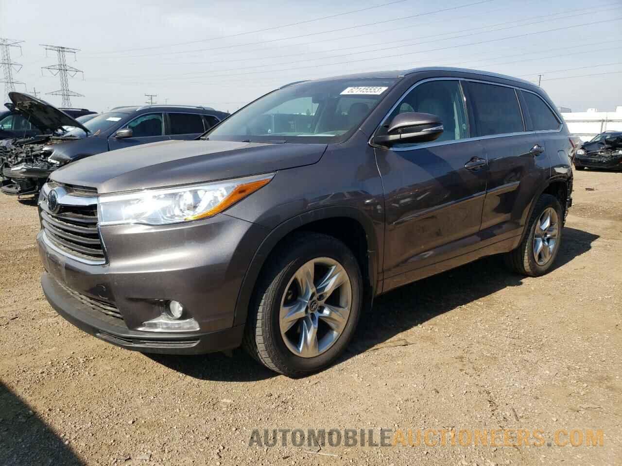 5TDDKRFH8GS340243 TOYOTA HIGHLANDER 2016