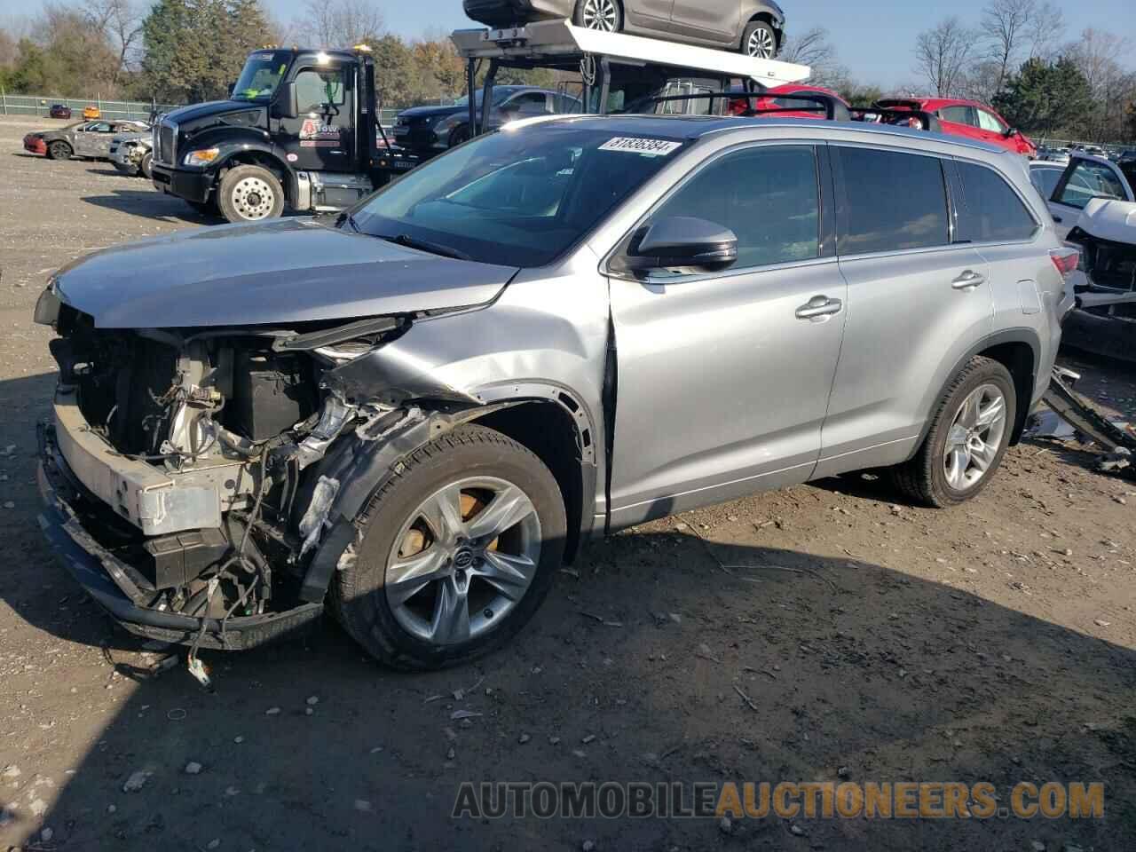 5TDDKRFH8GS349721 TOYOTA HIGHLANDER 2016