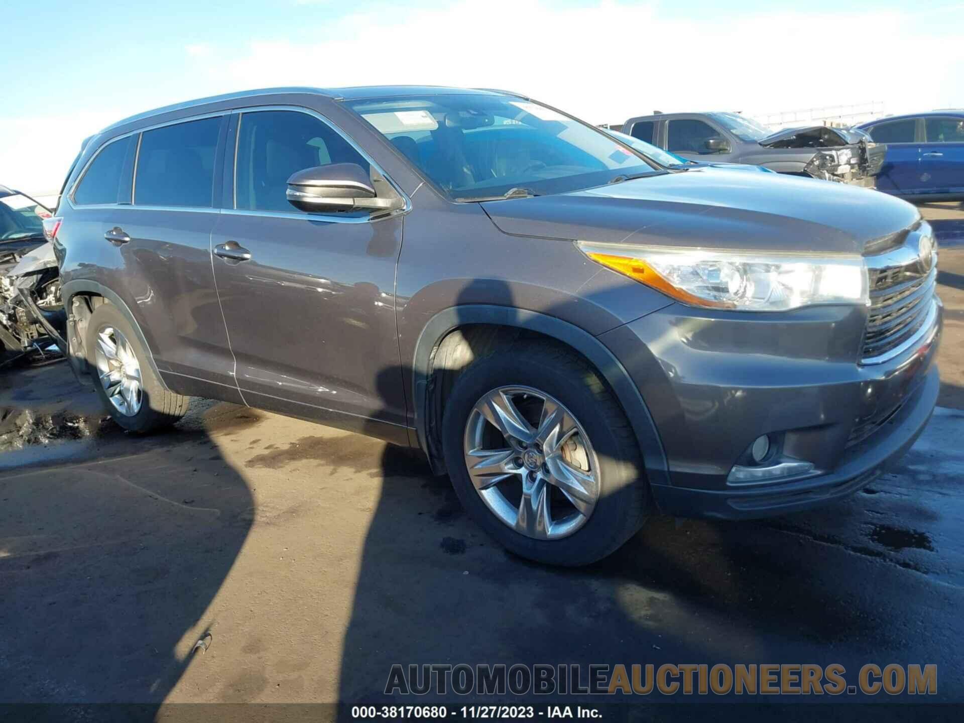 5TDDKRFH9FS080062 TOYOTA HIGHLANDER 2015