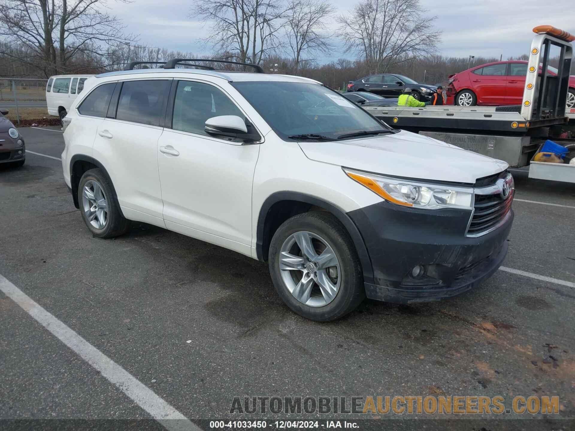 5TDDKRFH9FS080868 TOYOTA HIGHLANDER 2015