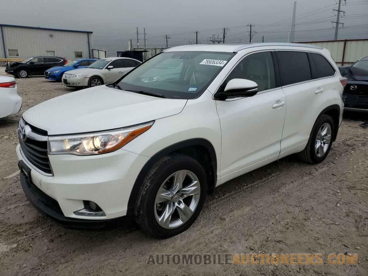 5TDDKRFH9FS091854 TOYOTA HIGHLANDER 2015