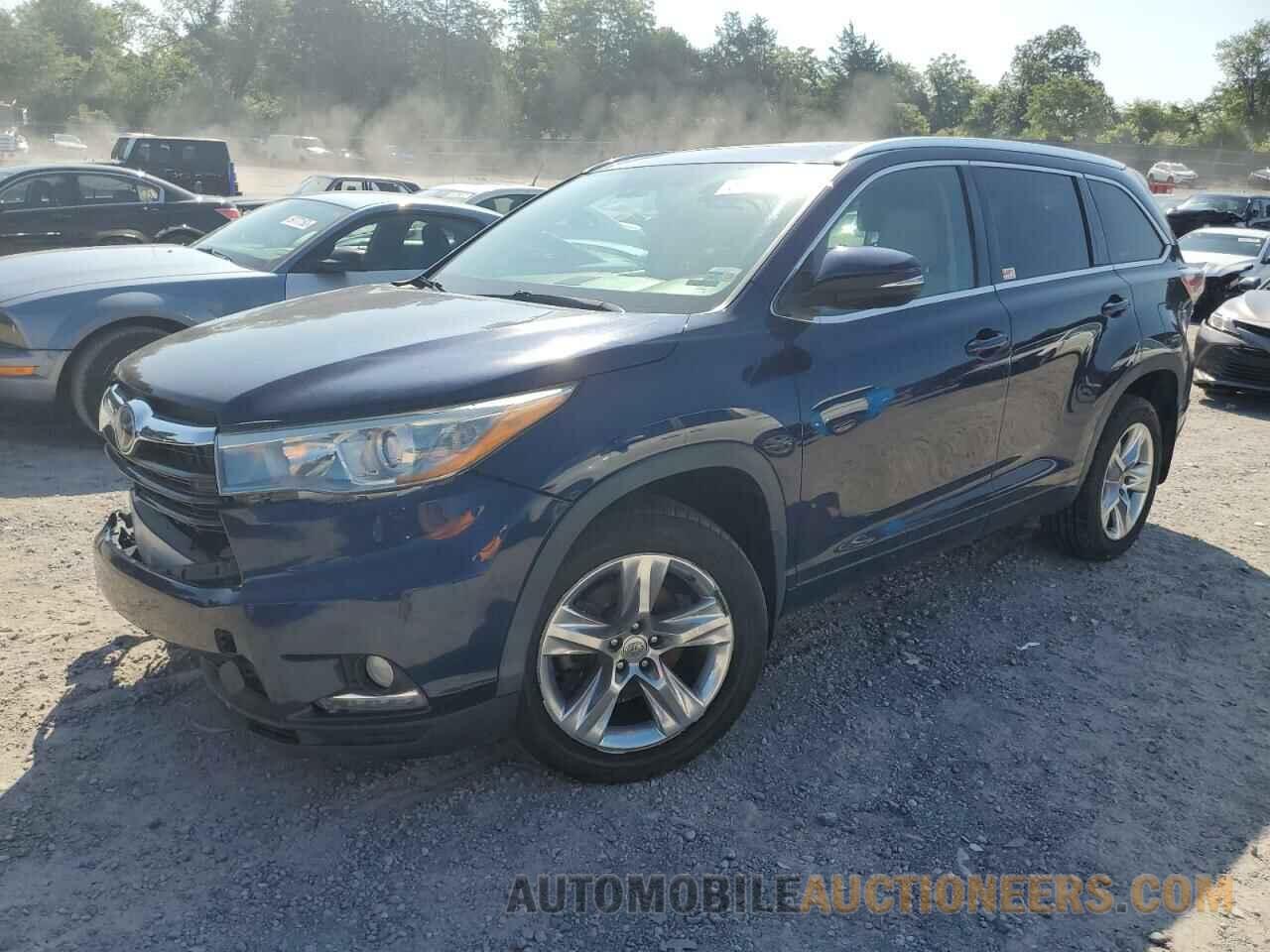 5TDDKRFH9FS145332 TOYOTA HIGHLANDER 2015