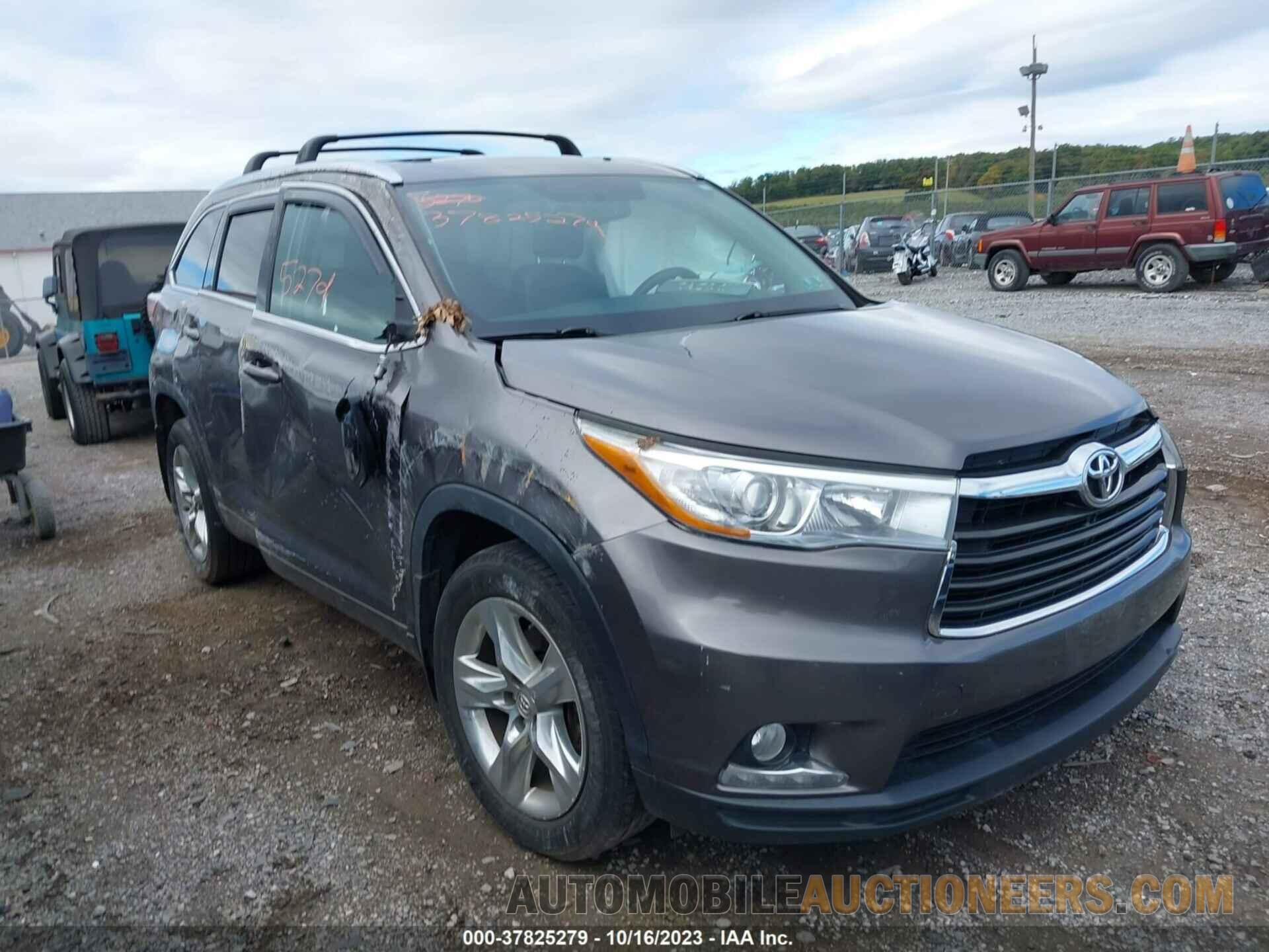 5TDDKRFH9FS149476 TOYOTA HIGHLANDER 2015