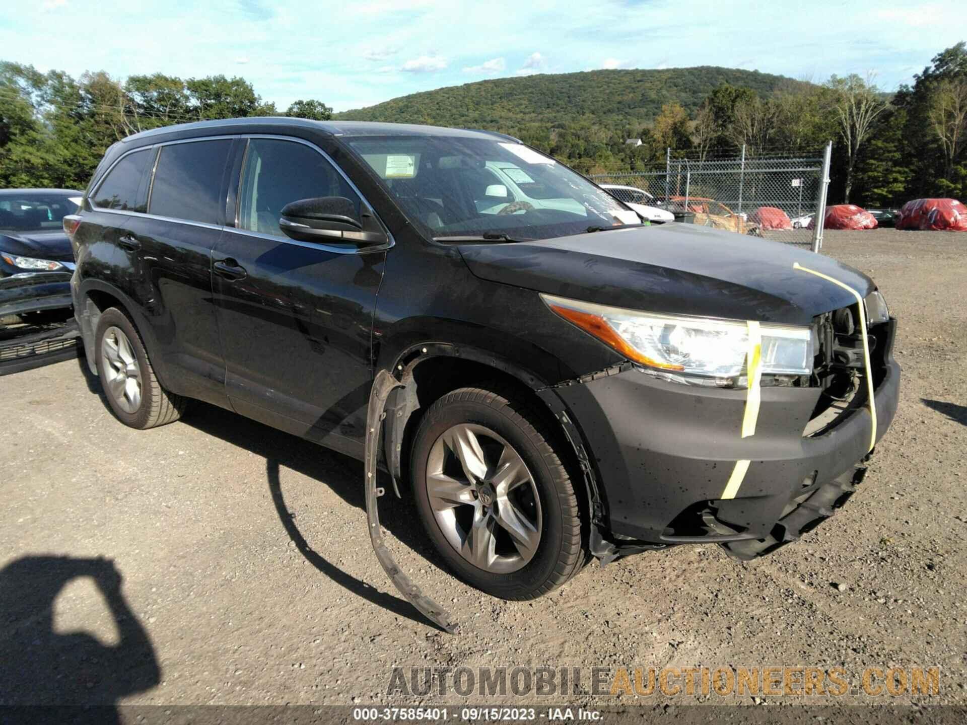 5TDDKRFH9FS149574 TOYOTA HIGHLANDER 2015