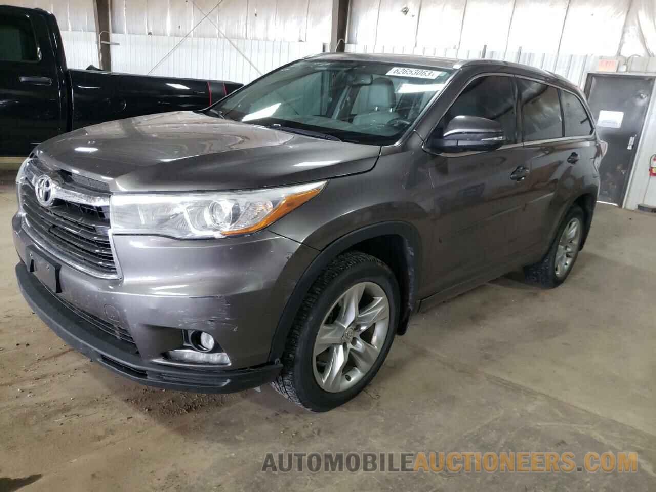 5TDDKRFH9FS159392 TOYOTA HIGHLANDER 2015