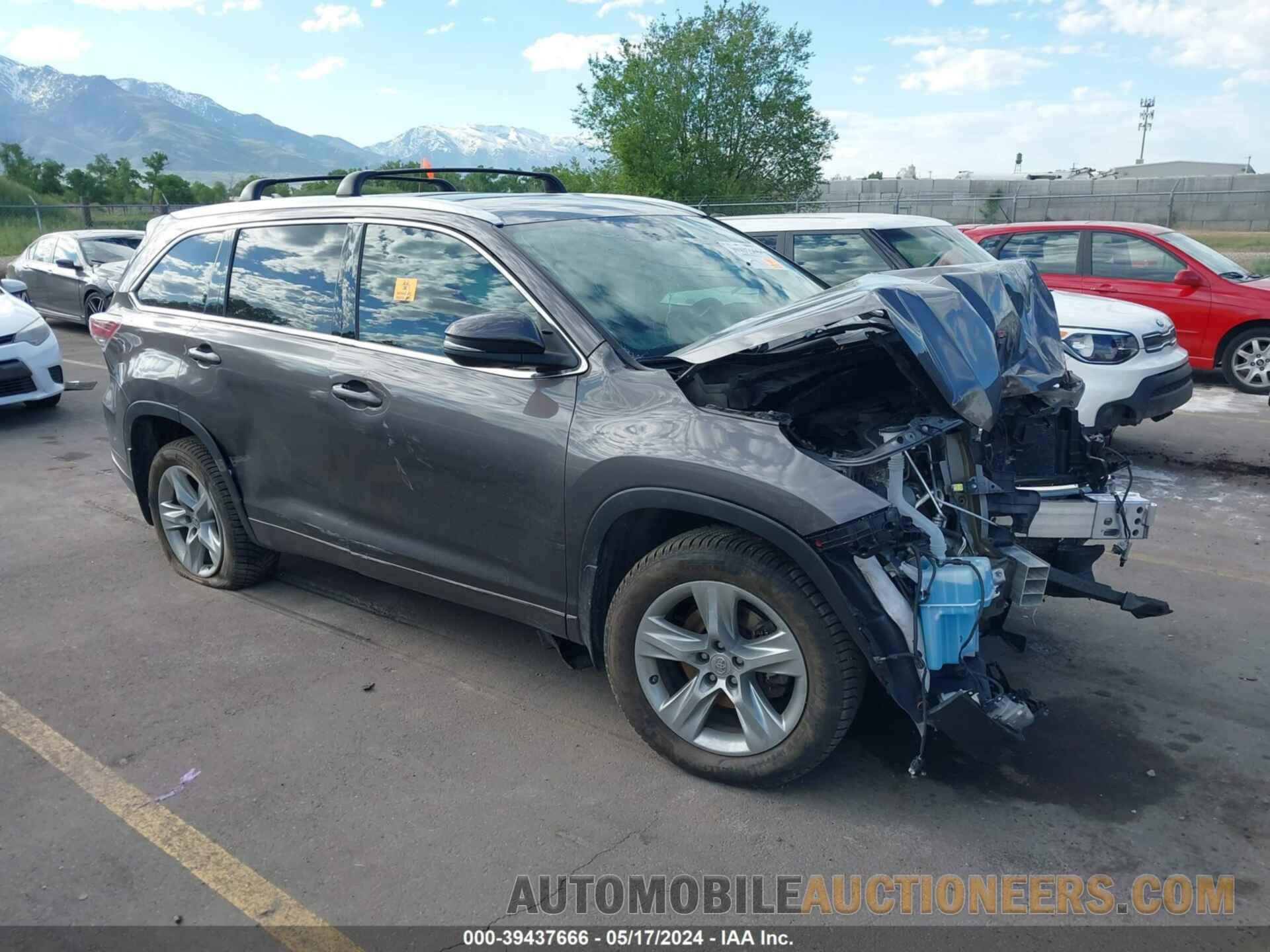 5TDDKRFH9FS166584 TOYOTA HIGHLANDER 2015