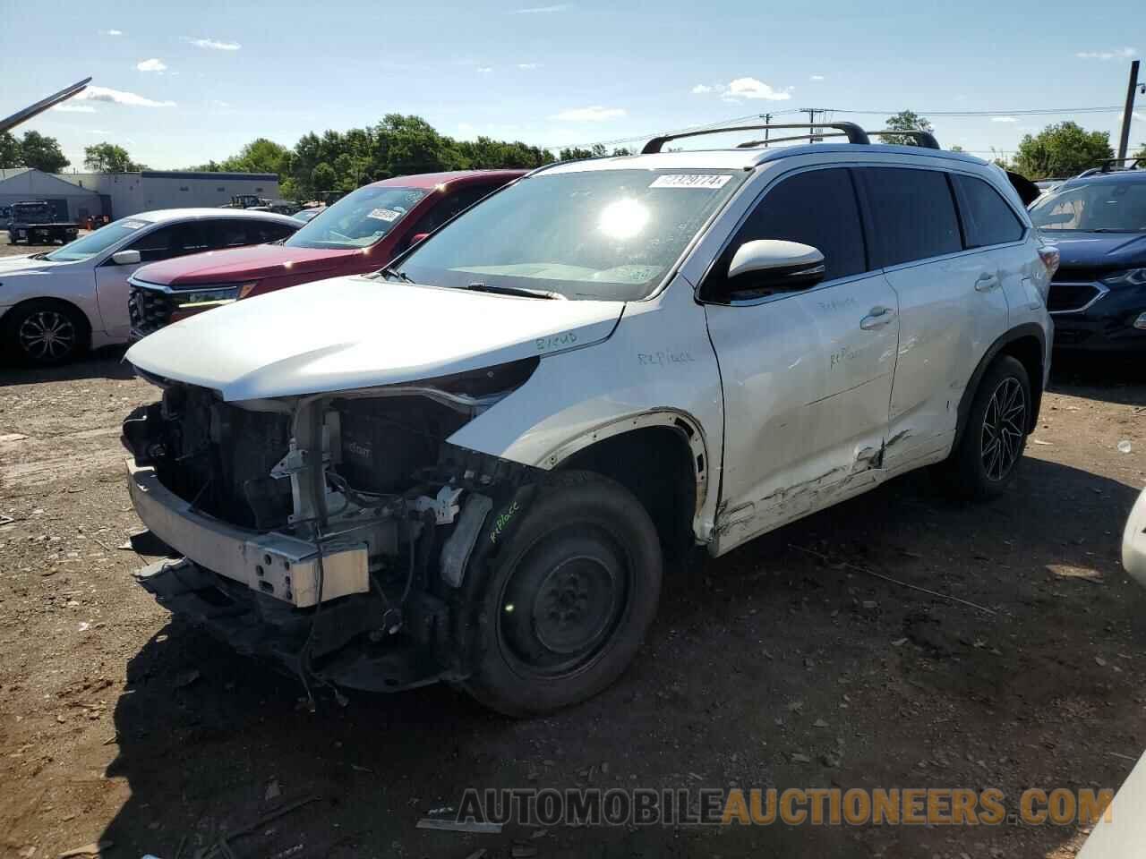 5TDDKRFH9FS187029 TOYOTA HIGHLANDER 2015