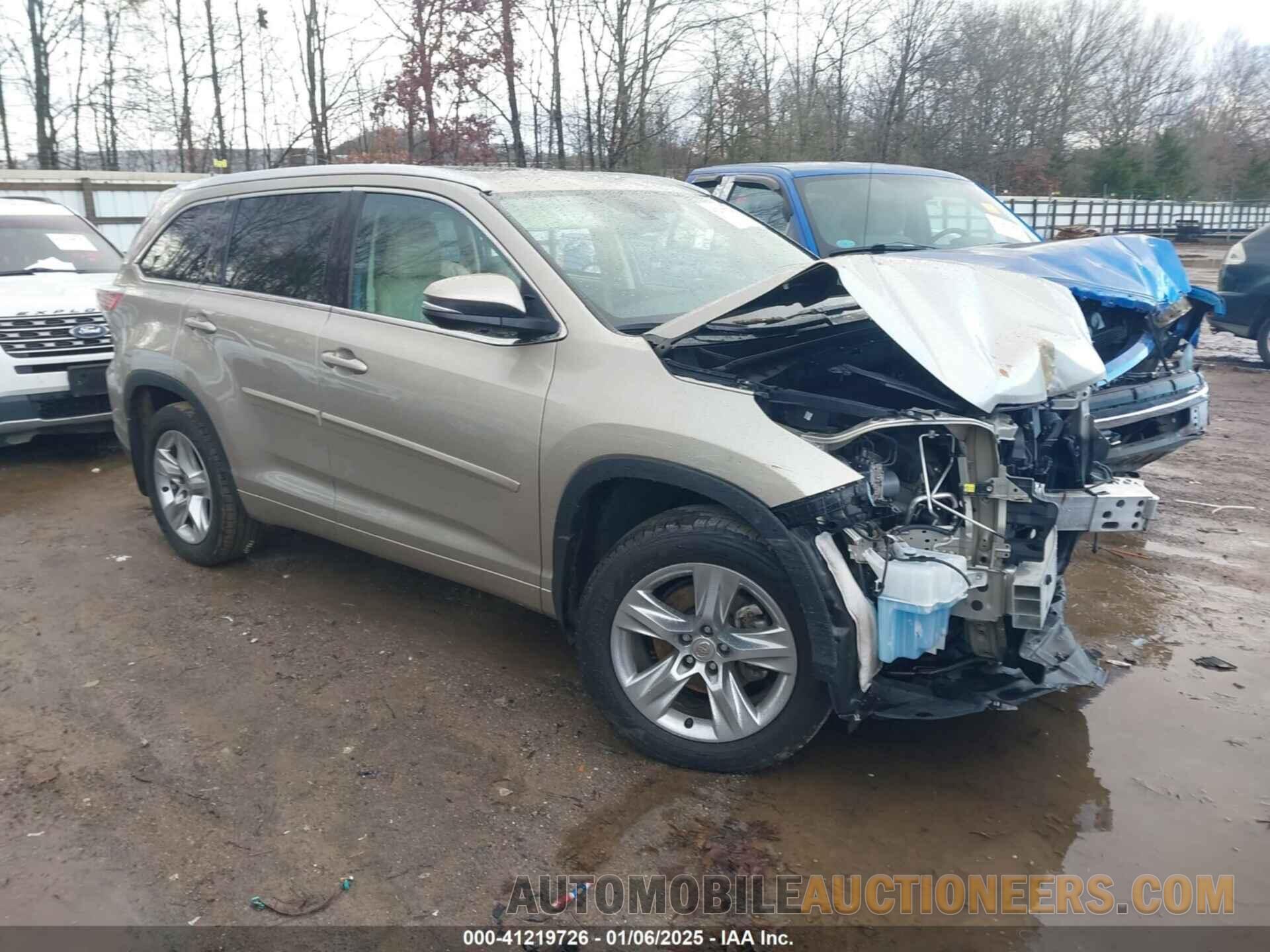 5TDDKRFH9FS189928 TOYOTA HIGHLANDER 2015