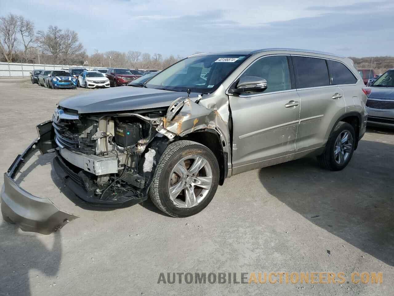 5TDDKRFH9FS217548 TOYOTA HIGHLANDER 2015