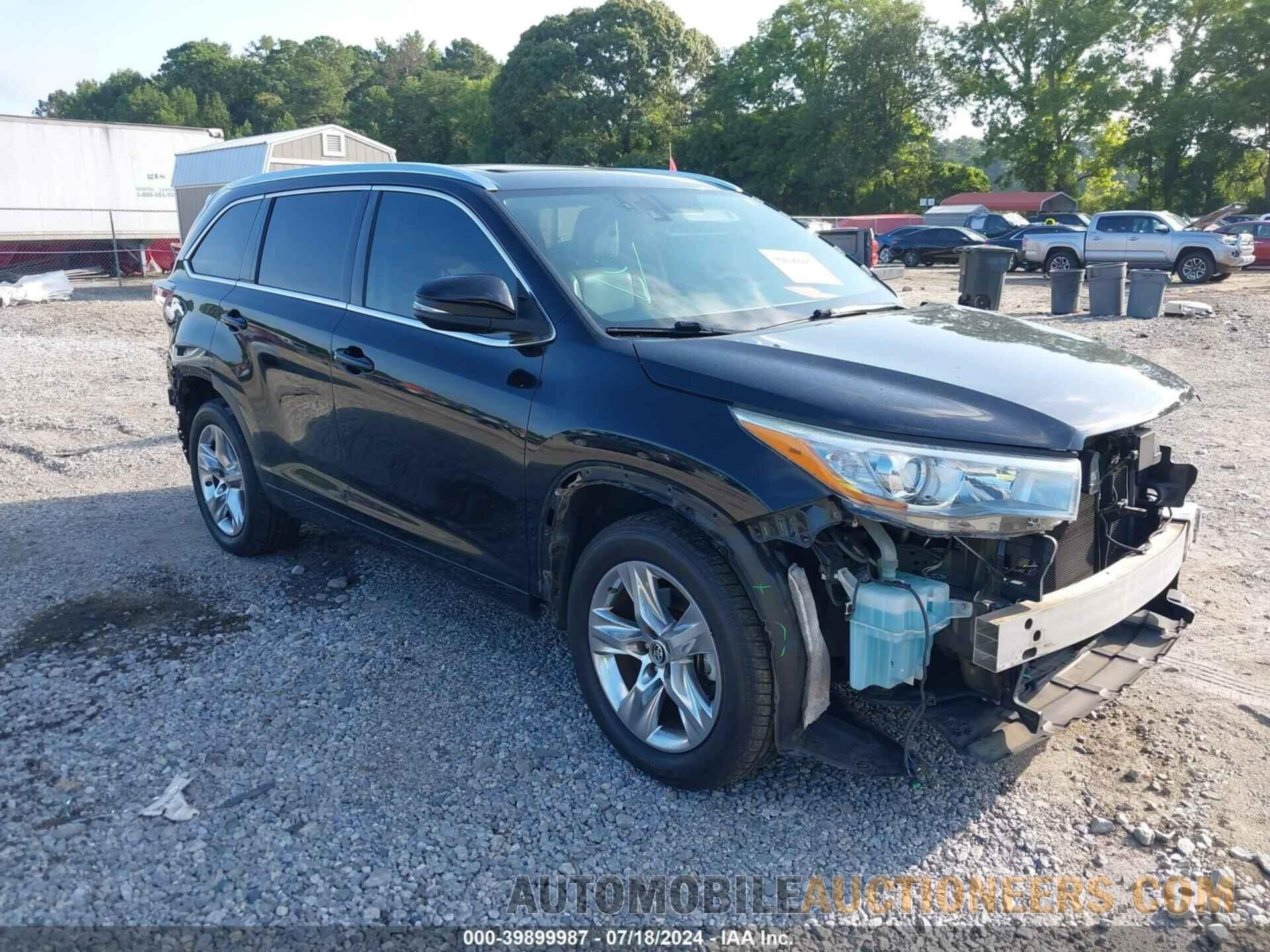 5TDDKRFH9GS226591 TOYOTA HIGHLANDER 2016