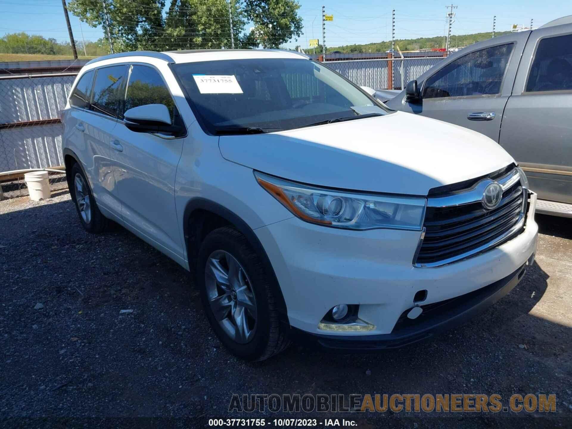 5TDDKRFH9GS234156 TOYOTA HIGHLANDER 2016