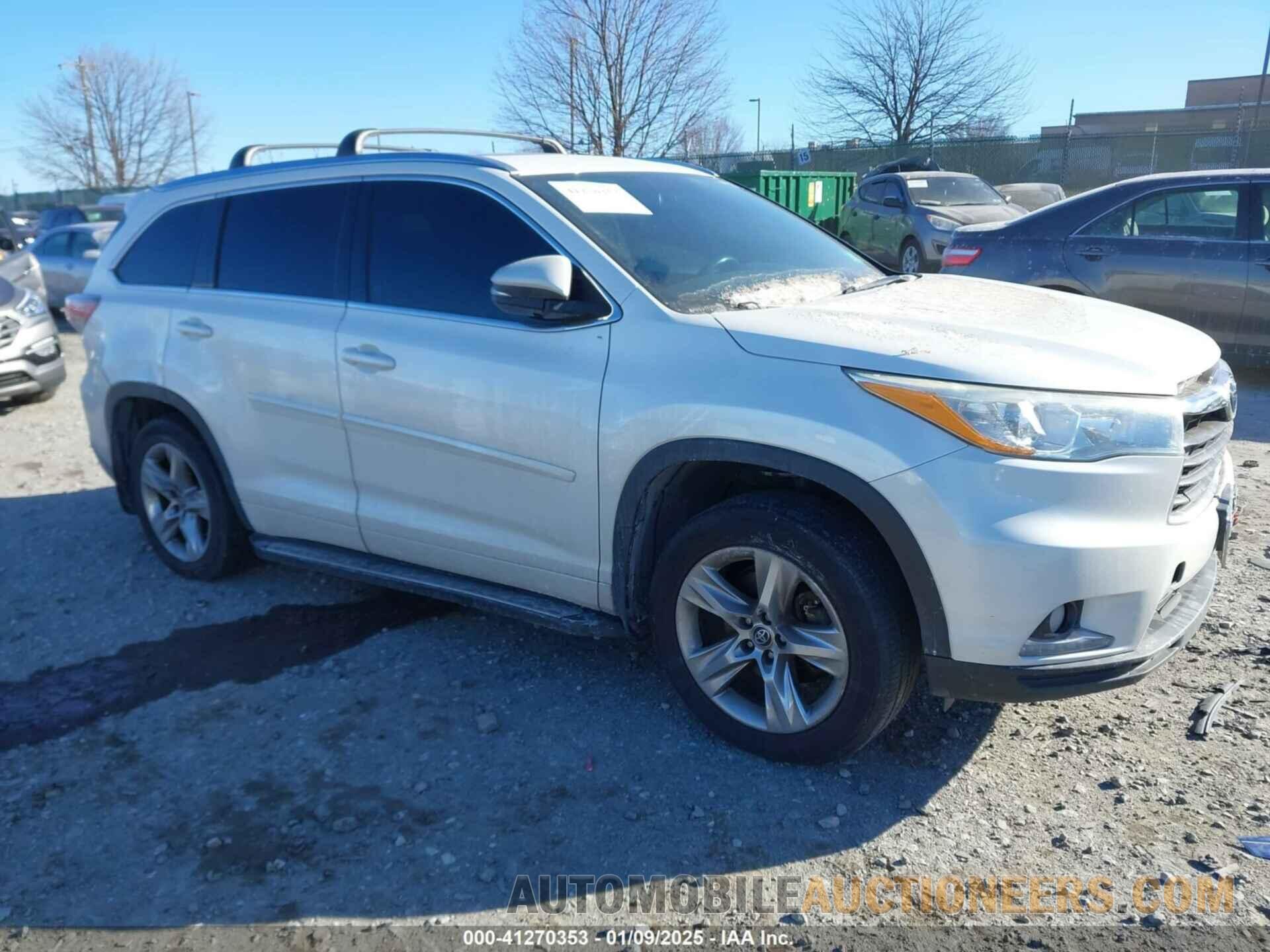 5TDDKRFH9GS262166 TOYOTA HIGHLANDER 2016