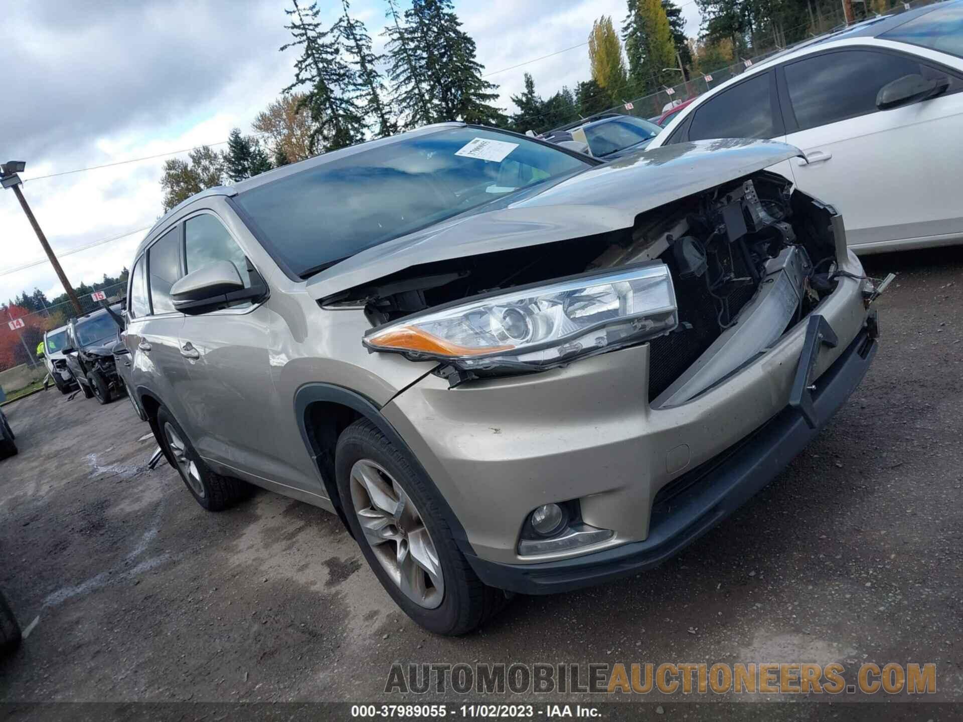 5TDDKRFH9GS288864 TOYOTA HIGHLANDER 2016