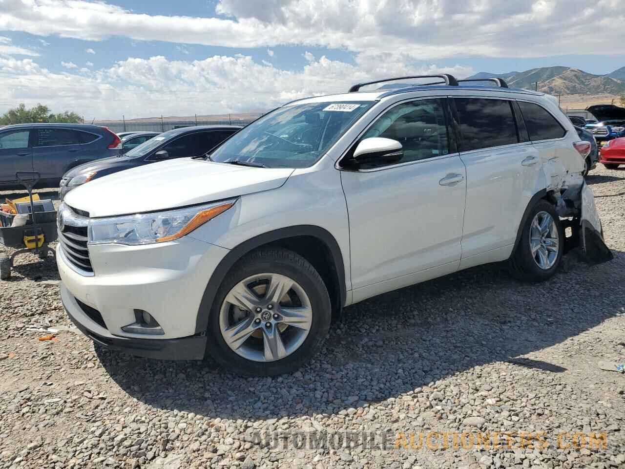 5TDDKRFH9GS290274 TOYOTA HIGHLANDER 2016